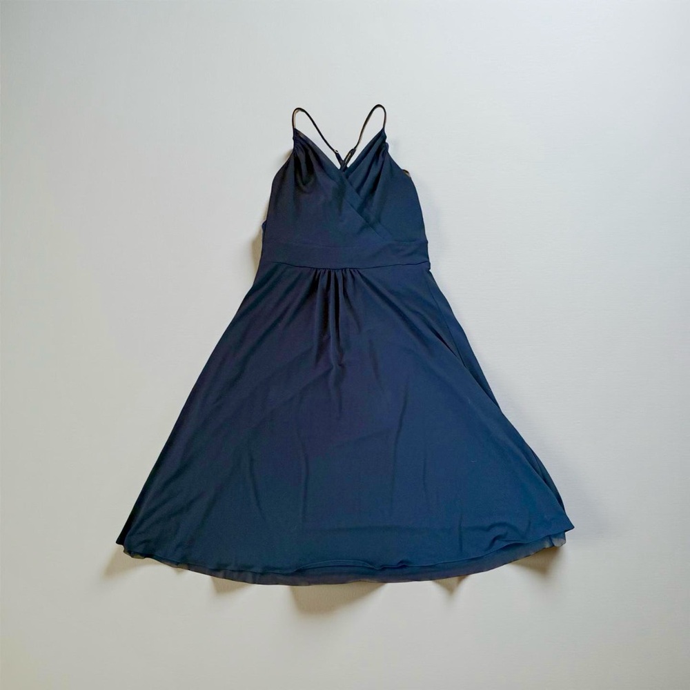 Calvin Klein Black Strappy Midi Dress